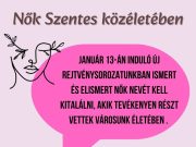 Január 13-tól új rejtvénysorozatot indítunk. Olyan ismert és elismert nőkre szer…