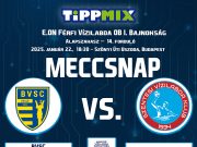 Ma este a BVSC otthonában vendégszerepel a Metalcom. HAJRÁ FIÚK…