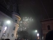 Tűzijáték köszöntötte az újévet….