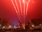 Újévköszöntő tűzijáték Szentesen…