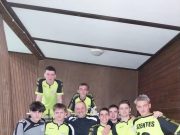 A képen látható U-19-es Futsal csapatunk csoport elsőként döntőbe jutott……