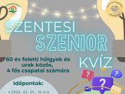Hamarosan Szenior Kvíz verseny indul Szentesen!…