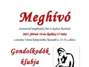 Ma gondolkozzunk együtt….