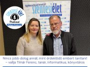 Nincs jobb dolog annál, mint érdeklődő embert tanítani! – vallja Tímár Ferenc, a…