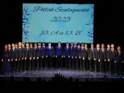 Pollák Szalagavató 2025 II. – A 13.A és a 13.B szalagtűzése, Varga Ádám 13.A osz…