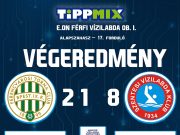 Végeredmény az FTC-TELEKOM METALCOM SZENTES mérkőzésről….