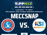 16 órától a MOL Női Vízilabda OB I. alapszakaszának utolsó mérkőzése vár a Valdo…