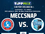 18 órától a fiúk, azaz a Metalcom Szentes is megmérkőzik, méghozzá a megyei rivá…