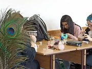 Február 14.-március 4 között 9. évfolyamas tanulóink „Velencei karnevál” projek…