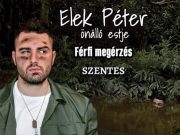 Május 9-én 18 órakor Elek Péter önálló estje „Férfi megérzés” címmel a Szentesi …