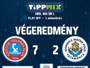 Ötgólos győzelemel megnyerte a Tatabánya Womens Water Polo elleni párharcot a V…