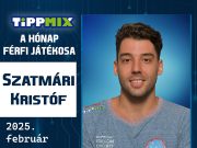 TIPPMIX – A HÓNAP JÁTÉKOSA…