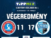 VÉGEREDMÉNY a Metalcom Szentes Seqomics Szeged OB I-es bajnokiról….