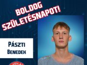 Boldog Születésnapot Kívánunk férfi csapatunk kapusának, Pászti Beninek!…