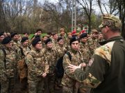 Kadétok a vízi átkelés kiképzésen…