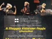 Ma este. Jegyek kaphatòak az előadás előtt a helyszínen is…