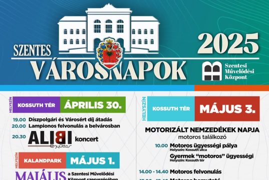 Színes programok a VárosnapokonKoncertezik többek között az Első Emelet, az Alma…