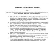 Városnapi ùtlezárások…