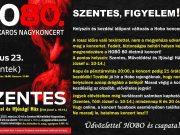 Változás a HOBO 80 koncerttel kapcsolatban – új helyszínen, de változatlan lendü…