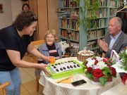 A 95 éves Jusztika néni szereti az életet…