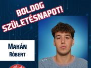Boldog Születésnapot kívánunk férfi csapatunk játékosának, Makán Róbertnek!…