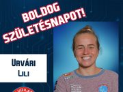 Boldog Születésnapot kívánunk női csapatunk játékosának, Urvári Lilinek!…