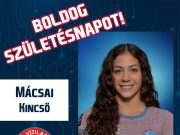 Boldog Születésnapot kívánunk női szakosztályunk játékosának, Mácsai Kincsőnek!…