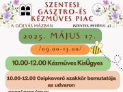 Minden családot szeretettel várunk a Szentesi Gasztro és Kézműves Piacra 9-13 ó…