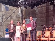 Városi kitüntetés Szombathelyiné Tóth Júliának…