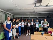 A mai napon villanyszerelő tanulóink sikeresen teljesítették az ágazati alapvizs…