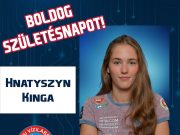 Boldog Születésnapot kívánunk női csapatunk játékosának, Hnatyszyn Kingának!…