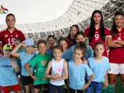 Szombaton a Magyar Női Labdarúgás Világnapja alkalmából Telkibe látogatott U-10-…