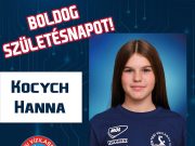 Boldog Születésnapot kívánunk női szakosztályunk játékosának, Kocych Hannának és…