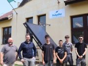 Az eszközt a Rákóczi Ferenc utcai tanműhelyben helyezték üzembe, ahol az épületg…