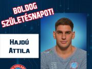 Boldog Születésnapot kívánunk férfi csapatunk játékosának, Hajdú Attilának!…