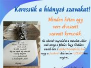 Sajnos az email címből kimaradt egy karakter, ezért újra itt a rejtvényünk. Még …