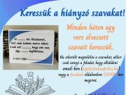 Új rejtvényünk! Várjuk a megfejtéseket július 07-ig!…