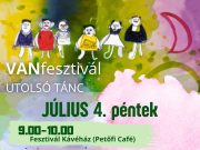 A VANfesztivál pénteki programjai….