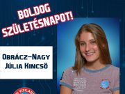 Boldog Születésnapot kívánunk női csapatunk játékosának, Obrácz-Nagy Júliának és…