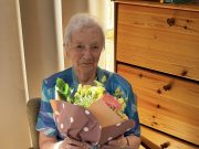 Erzsike néni 90 éves…