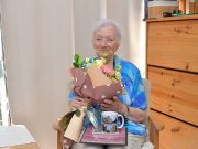 Kilencven év derűvel – Köszöntötték Zelei Józsefné Erzsi nénit…