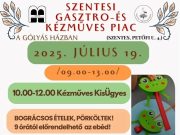 Minden családot szeretettel várunk a Szentesi Gasztro és Kézműves Piacra jùlius …