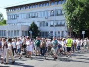 Séta a szentesi kórház jövőéért…