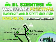 A Szentesi traktoros felvonulás útvonalterve és menetrendje…
