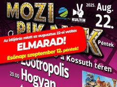 Elmarad a MOZI PIK(e)NIK!…
