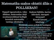 Ha szíved csücske a számok világa, van tanári végzettséged, és szívesen dolgozn…