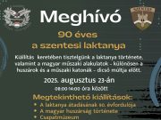 Különleges programok augusztus 23-án a városban:…