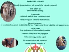 Névadó a Szentesi Vadvédelmi Központban…