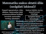 Szolgálati lakást biztosítunk!…