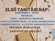 Valahol egy távoli galaxisban… Még messze a tanévkezdés időpontja, de néhány in…